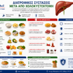 Διατροφικές συστάσεις μετα απο Χολοκυστεκτομή diaita xolokystektomi