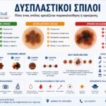 Δυσπλαστικοί σπίλοι: Πότε ένας σπίλος χρειάζεται παρακολούθηση ή αφαίρεση; Οδηγός για τα χαρακτηριστικά των άτυπων σπίλων, τον κανόνα ABCDE και την έγκαιρη διάγνωση του μελανώματος | Δρ. Όθων Μιχαήλ