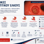 Επιπλοκές του Πεπτικού Έλκους: Πότε το έλκος γίνεται απειλητικό για τη ζωή; Γραφική απεικόνιση των σοβαρότερων επιπλοκών του πεπτικού έλκους