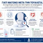 Γιατί ματώνω μετά την τουαλέτα - Οι συχνότερες αιτίες αιμορραγίας από τον πρωκτό