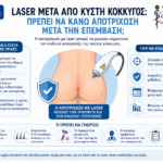Laser μετά από κύστη κόκκυγος: Πρέπει να κάνω αποτρίχωση μετά την επέμβαση; Laser μετά από κύστη κόκκυγος και αποτρίχωση μετά την επέμβαση