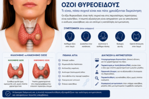 Απεικόνιση όζων θυρεοειδούς με πληροφορίες για τη διάγνωση και την παρακέντηση FNA.