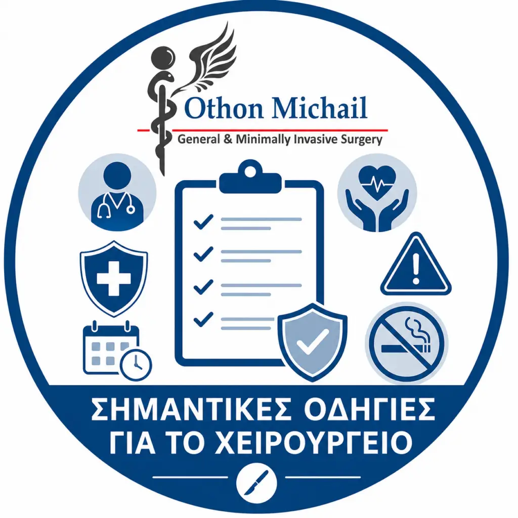 Σημαντικές οδηγίες για το χειρουργείο σχετικά με την αναισθησία, την ενημέρωση και την ασφάλεια του ασθενούς από τον Dr. Όθωνα Μιχαήλ