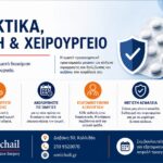 Αντιπηκτικά, Ασπιρίνη και Χειρουργείο Infographic με προεγχειρητικές οδηγίες για ασθενείς που λαμβάνουν αντιπηκτικά ή ασπιρίνη πριν από χειρουργική επέμβαση.