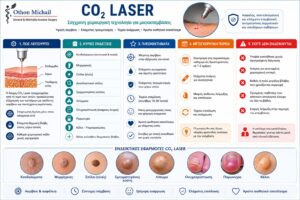 Χειρουργικό CO2 Laser για μικροεπεμβάσεις - εφαρμογές, πλεονεκτήματα, μετεγχειρητική πορεία και ενδείξεις