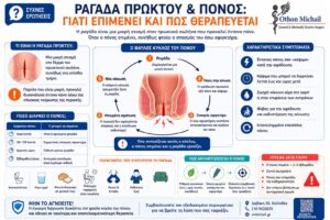 Χρόνιος πόνος από ραγάδα πρωκτού - Αιτίες, συμπτώματα και σύγχρονη θεραπεία